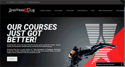 Desktop Screenshot of amazingdive.com